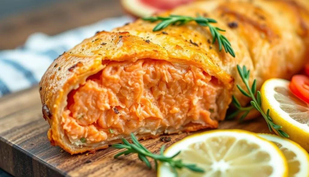 Salmon loaf texture Salmon loaf texture